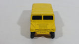 Maisto Commando Hum-V Yellow Die Cast Toy Car Vehicle