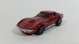 2006 Hot Wheels First Editions '69 Corvette Stingray Dark Red Die Cast Toy Muscle Car Vehicle