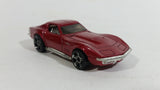 2006 Hot Wheels First Editions '69 Corvette Stingray Dark Red Die Cast Toy Muscle Car Vehicle