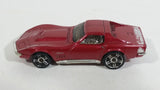 2006 Hot Wheels First Editions '69 Corvette Stingray Dark Red Die Cast Toy Muscle Car Vehicle