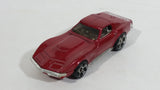 2006 Hot Wheels First Editions '69 Corvette Stingray Dark Red Die Cast Toy Muscle Car Vehicle