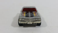 2009 Hot Wheels Heat Fleet 68 El Camino Metalflake Silver Die Cast Toy Muscle Car Vehicle