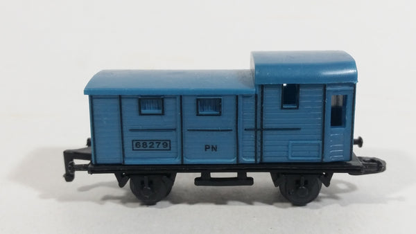 1990s Soma Train Car 68279 PN Blue Plastic Toy Railroad Vehicle