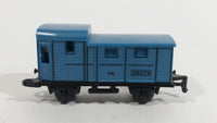 1990s Soma Train Car 68279 PN Blue Plastic Toy Railroad Vehicle