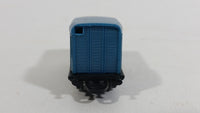 1990s Soma Train Car 68279 PN Blue Plastic Toy Railroad Vehicle