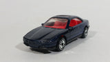 1994 Hot Wheels BMW 850i Metallic Dark Blue Die Cast Toy Car Vehicle