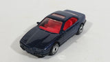 1994 Hot Wheels BMW 850i Metallic Dark Blue Die Cast Toy Car Vehicle