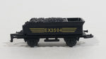 1990s Soma Train Coal Hauler Car EX3504 Black Plastic Toy Railroad Vehicle