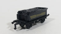 1990s Soma Train Coal Hauler Car EX3504 Black Plastic Toy Railroad Vehicle