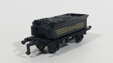 1990s Soma Train Coal Hauler Car EX3504 Black Plastic Toy Railroad Vehicle