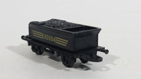 1990s Soma Train Coal Hauler Car EX3504 Black Plastic Toy Railroad Vehicle