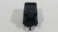 1990s Soma Train Coal Hauler Car EX3504 Black Plastic Toy Railroad Vehicle