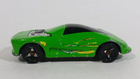 2000 Hot Wheels Buick Wildcat Green Plastic Body Die Cast Toy Car Vehicle