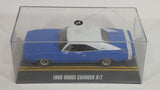 Rare Pioneer 1968 Dodge Charger R/T Blue and White 1/32 Scale Slot Car Vehicle