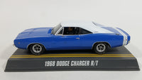 Rare Pioneer 1968 Dodge Charger R/T Blue and White 1/32 Scale Slot Car Vehicle