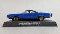 Rare Pioneer 1968 Dodge Charger R/T Blue and White 1/32 Scale Slot Car Vehicle