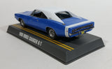 Rare Pioneer 1968 Dodge Charger R/T Blue and White 1/32 Scale Slot Car Vehicle