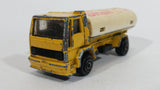 Vintage Majorette Ford Shell Gas Stations Oil Fuel Tanker Truck Yellow Die Cast Toy Car Vehicle Petrol Collectible No. 241 - 245