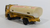 Vintage Majorette Ford Shell Gas Stations Oil Fuel Tanker Truck Yellow Die Cast Toy Car Vehicle Petrol Collectible No. 241 - 245