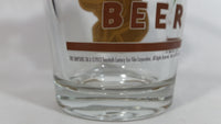 2013 The Simpsons Homer Simpson Duff Beer 'Beer... Now There's A Temporary Solution' Brown colored Glass Cup - 6" Tall