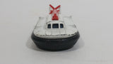 Vintage 1972 Lesney Matchbox Superfast Hovercraft No. 72 & 2 White Die Cast Toy Watercraft Boat Vehicle