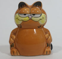 Vintage Enesco Garfield Ceramic Cat Cartoon Character Toothpick Holder  2 3/4" Tall