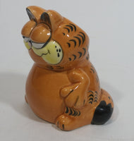 Vintage Enesco Garfield Ceramic Cat Cartoon Character Toothpick Holder  2 3/4" Tall