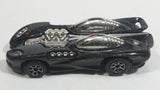 1995 Hot Wheels Dark Rider Series Splittin' Image II Metallic Black Die Cast Toy Car Vehicle