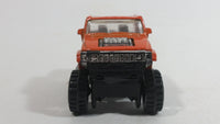 2012 Hot Wheels Performance Hummer H2 Orange Die Cast Toy Car Vehicle