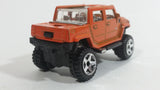 2012 Hot Wheels Performance Hummer H2 Orange Die Cast Toy Car Vehicle