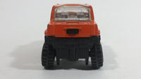 2012 Hot Wheels Performance Hummer H2 Orange Die Cast Toy Car Vehicle