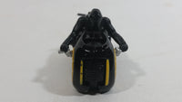 2010 Disney SML Tron Legacy Clu's Light Cycle Motorcycle Black Die Cast Toy Vehicle