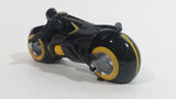 2010 Disney SML Tron Legacy Clu's Light Cycle Motorcycle Black Die Cast Toy Vehicle