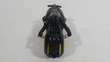 2010 Disney SML Tron Legacy Clu's Light Cycle Motorcycle Black Die Cast Toy Vehicle