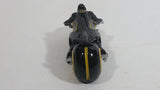 2010 Disney SML Tron Legacy Clu's Light Cycle Motorcycle Black Die Cast Toy Vehicle