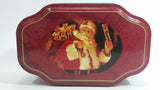 Oh Henry! OH OH OH Santa Claus Christmas Holiday Red Tin Container Collectible