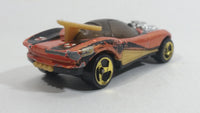 1999 Hot Wheels Alien Attack Flashfire Orange Die Cast Toy Car Vehicle