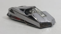 1994 Hot Wheels Shadow Jet II Chrome Die Cast Toy Car Vehicle