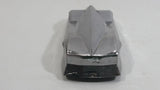 1994 Hot Wheels Shadow Jet II Chrome Die Cast Toy Car Vehicle