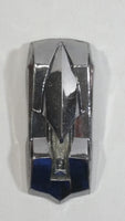 1994 Hot Wheels Shadow Jet II Chrome Die Cast Toy Car Vehicle