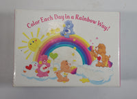 2003 TCFC Care Bears 'Color Each Day in a Rainbow Ray!' Wind Up Musical Keepsake Trinket Box - Plays "Care Bear"