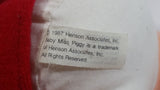 Vintage 1987 The Muppets Miss Piggy Plush Stuffed Animal Pig Character 11" Tall
