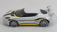 2014 Hot Wheels Showroom All Stars Lotus Evora GT4 White Die Cast Toy Dream Car Vehicle