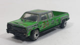 Rare Vintage Zee Toys Dyna Wheels GMC Truck Green Die Cast Toy Car Vehicle