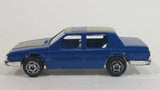 Vintage Summer Marz Karz Volvo 760 Sedan Safety #1 Blue No. 8802 Die Cast Toy Car Vehicle Made in China