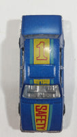 Vintage Summer Marz Karz Volvo 760 Sedan Safety #1 Blue No. 8802 Die Cast Toy Car Vehicle Made in China