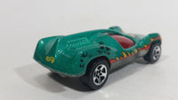 1996 Hot Wheels Street Eaters Speed Machine Metallic Green Die Cast Toy Car Vehicle