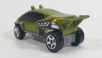 1999 Hot Wheels Trail Runner Lime Green Die Cast Toy Car Vehicle McDonald's Happy Meal 15/16