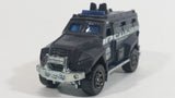 2016 Matchbox Heroic Rescue S.W.A.T. Truck Grey Die Cast Toy Emergency Response Police Cop Vehicle