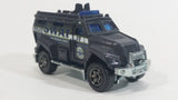 2016 Matchbox Heroic Rescue S.W.A.T. Truck Grey Die Cast Toy Emergency Response Police Cop Vehicle